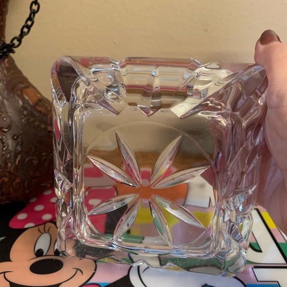 Beautiful vintage heavy lead crystal ash tray. - Picture 6 of 6